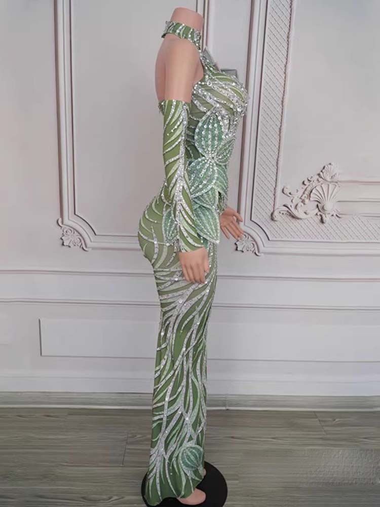 Gaun elastis gantung leher sek - Women'S Fashion Dresses Images ulasan dan harga