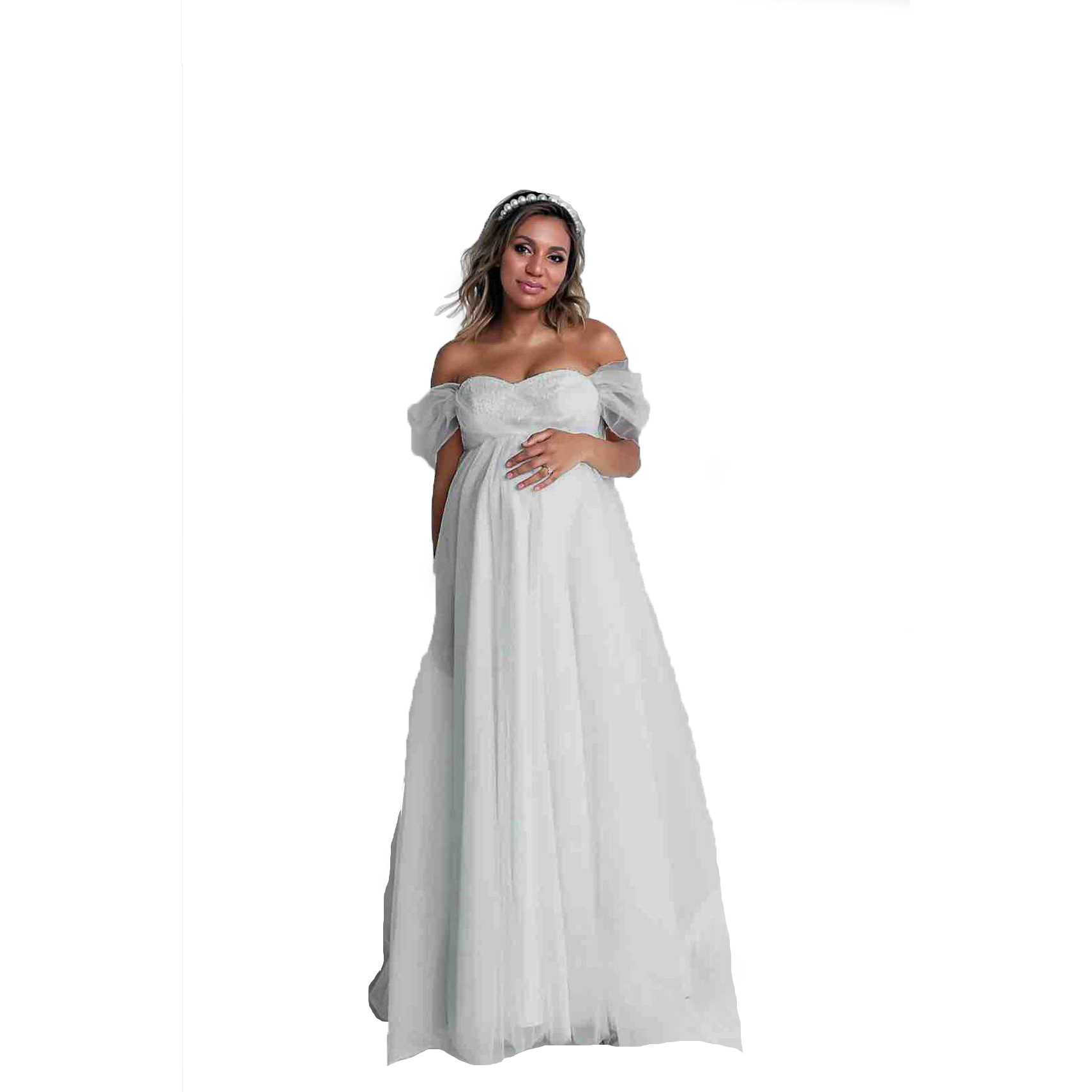 Gaun hamil tanpa tali wanita h - Women Fashion Photoshoot ulasan dan harga