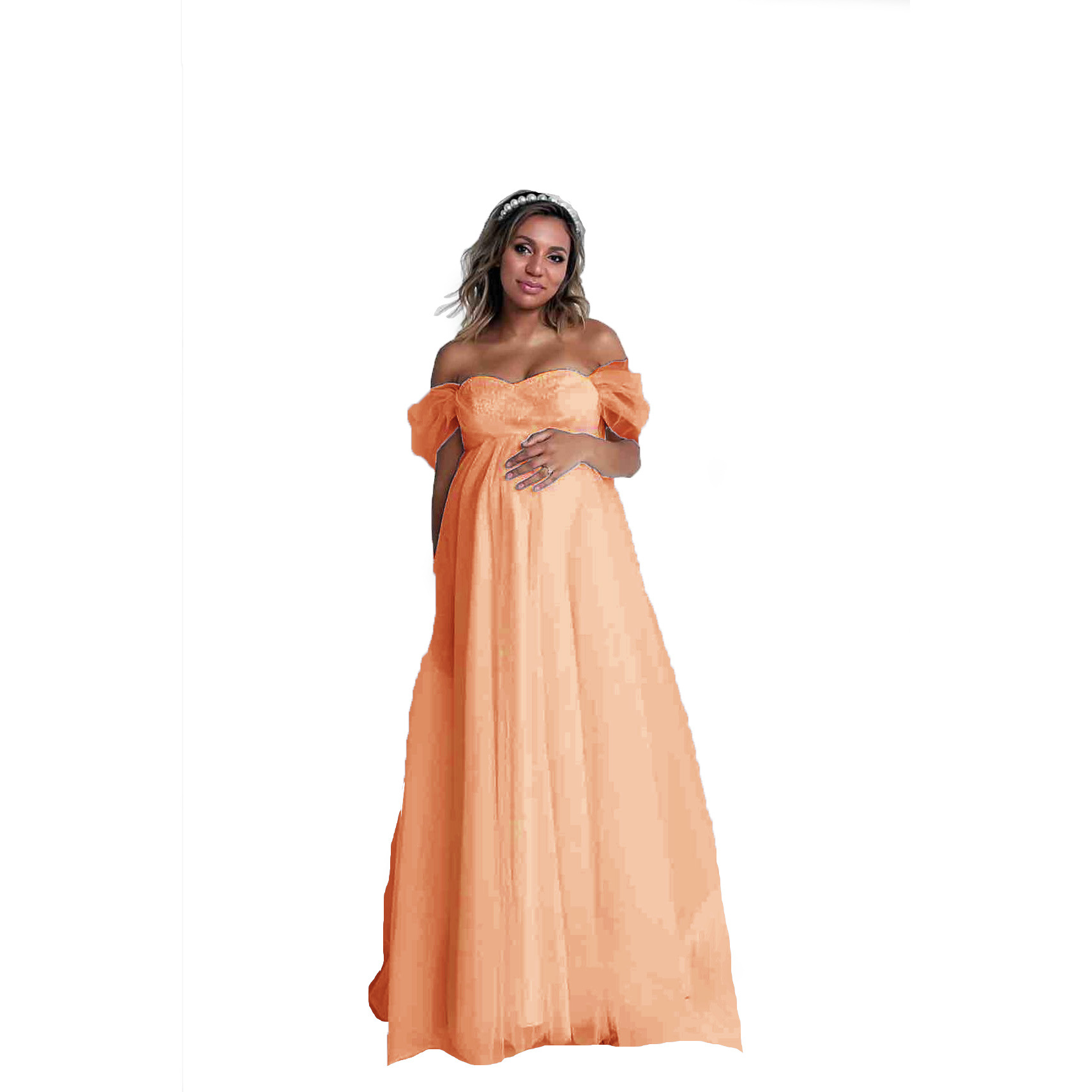 Gaun hamil tanpa tali wanita h - Women Fashion Photoshoot ulasan dan harga