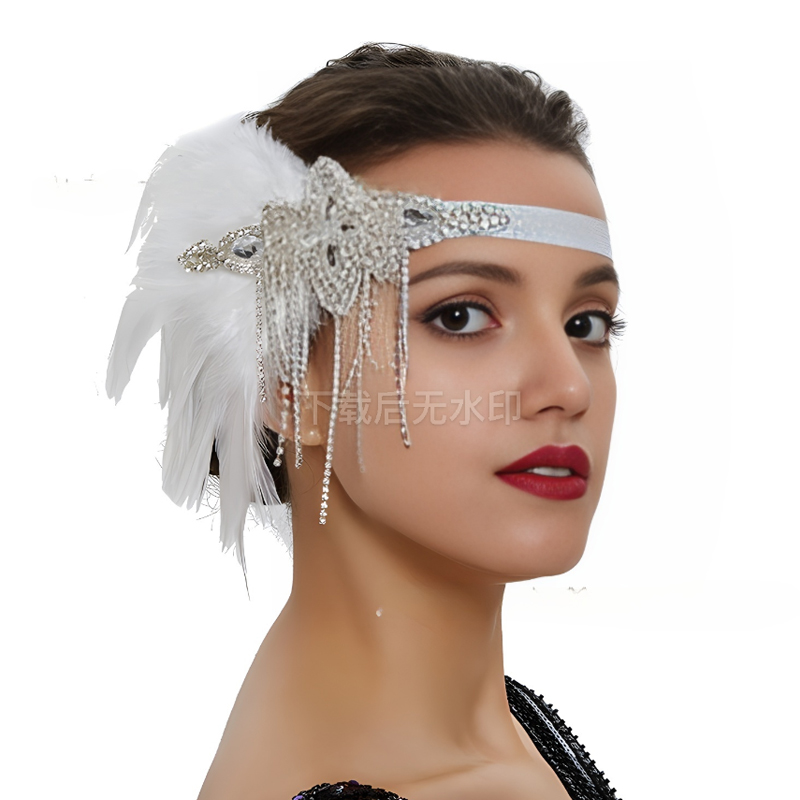 Bando Flapper antik 1920s, ika - Women'S Fashion Roaring 20S ulasan dan harga