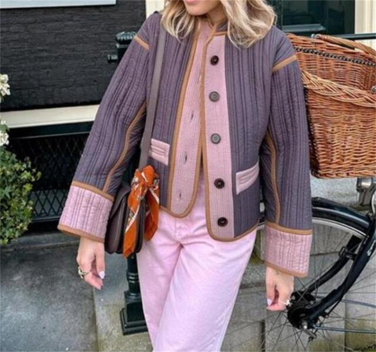 Mantel Berlapis Musim Gugur Mu - Women'S Fashion Quilted Jacket ulasan dan harga