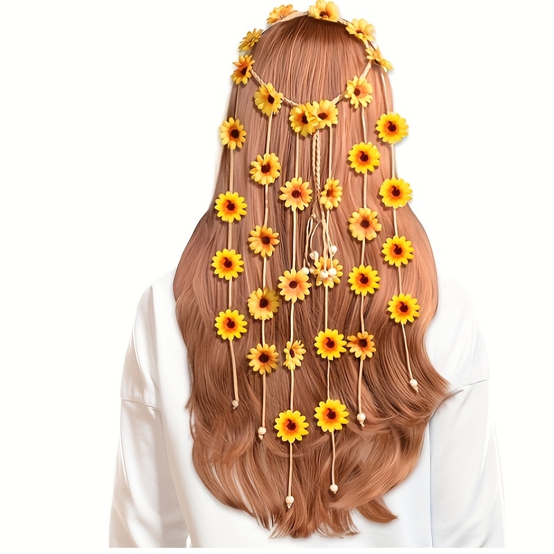 Bando hippie bunga, mahkota bu - Women'S Fashion Of The 70S ulasan dan harga