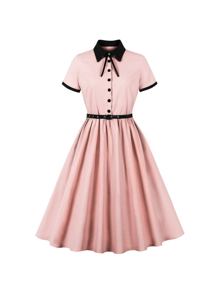 Gaun kampus mode lengan pendek - Women'S Fashion In The 1960S ulasan dan harga