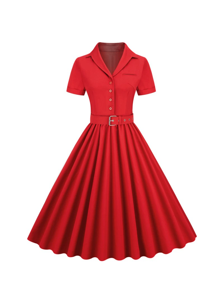 Gaun kampus mode lengan pendek - Women'S Fashion In The 1960S ulasan dan harga