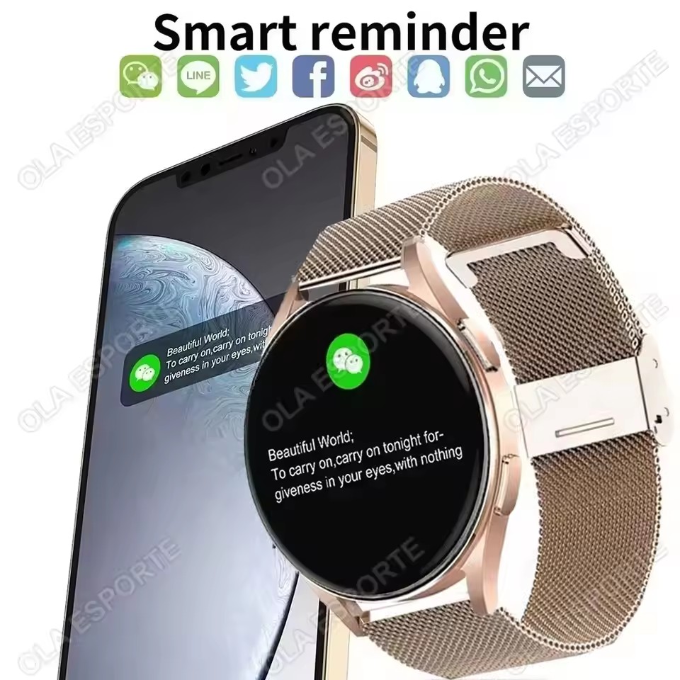 Jam Tangan Pintar Layar AMOLED - Women Fashion Zone ulasan dan harga