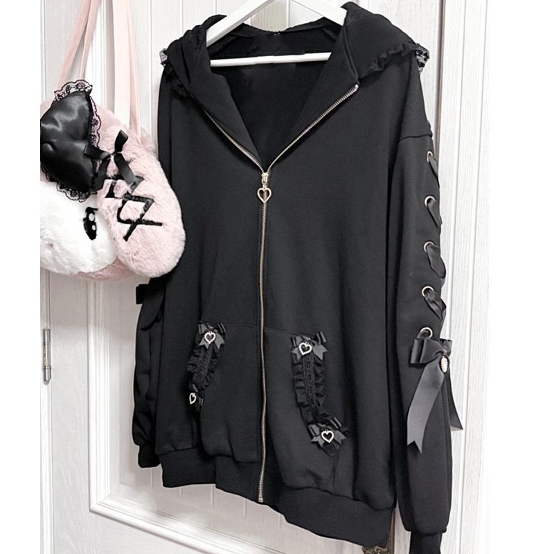 Jaket Berkerudung Wanita Musim - Women'S Fashion Zip Up Hoodies ulasan dan harga