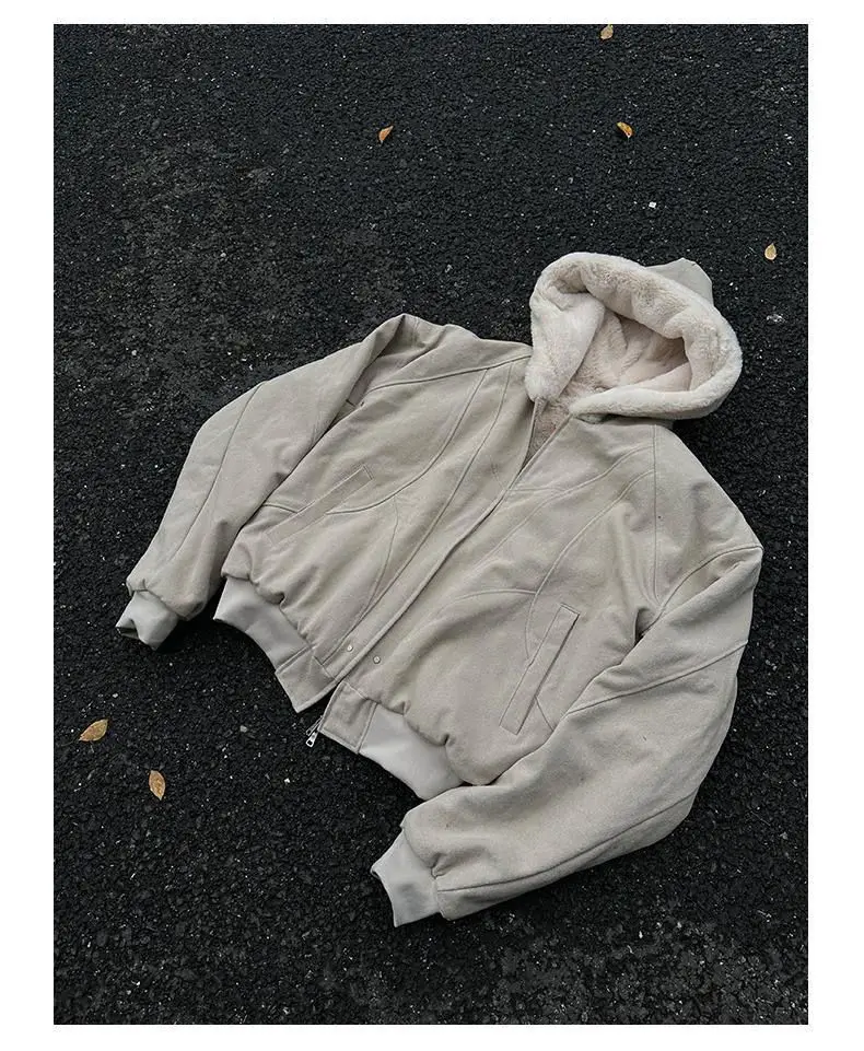 Jaket Hoodie Vintage Amerika E - Women'S Fashion Quilted Jacket ulasan dan harga