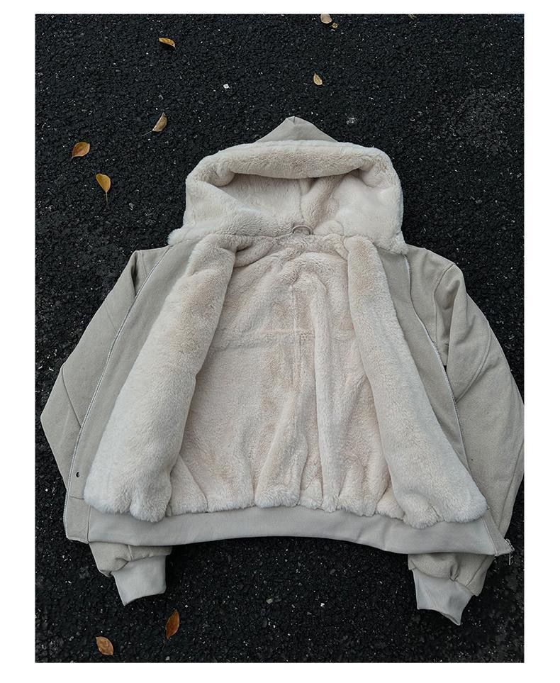 Jaket Hoodie Vintage Amerika E - Women'S Fashion Quilted Jacket ulasan dan harga
