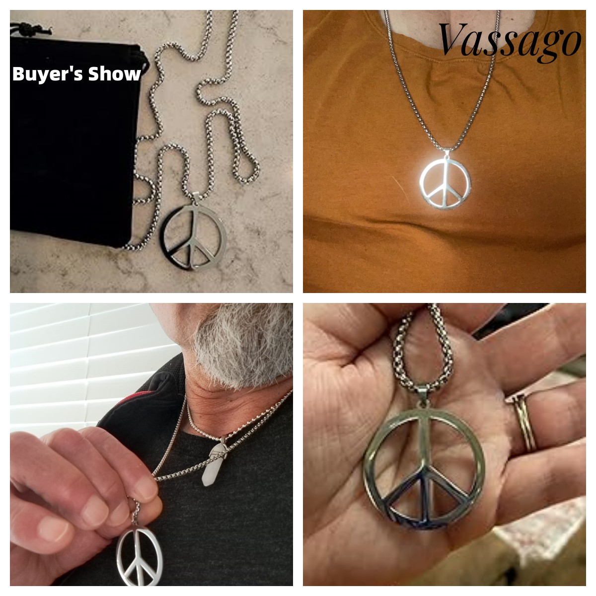 Vassagu kalung tanda damai gay - Women'S Fashion In The 1960S ulasan dan harga