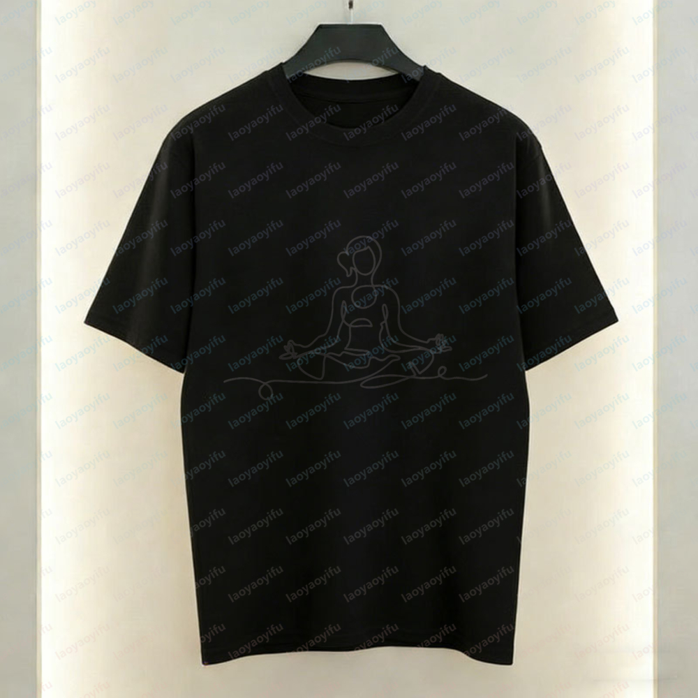 Kaos Yoga Pose Minimalis denga - Women Fashion Pose ulasan dan harga
