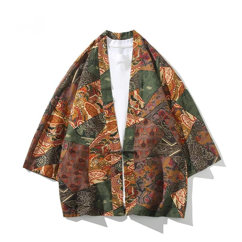 Blus Kardigan Linen Katun Fash - Kimono Cardigan Women ulasan dan harga