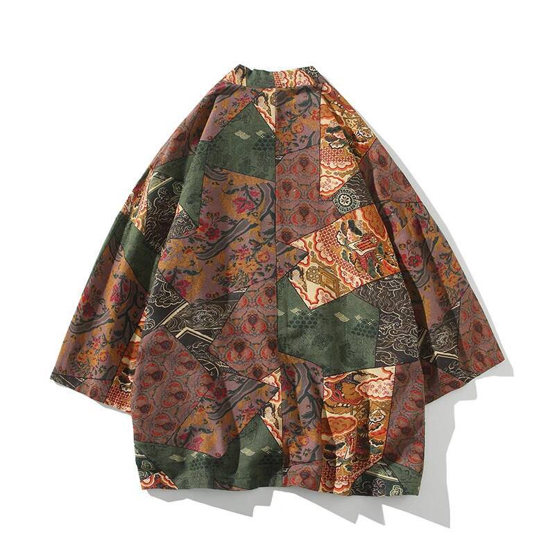 Blus Kardigan Linen Katun Fash - Kimono Cardigan Women ulasan dan harga