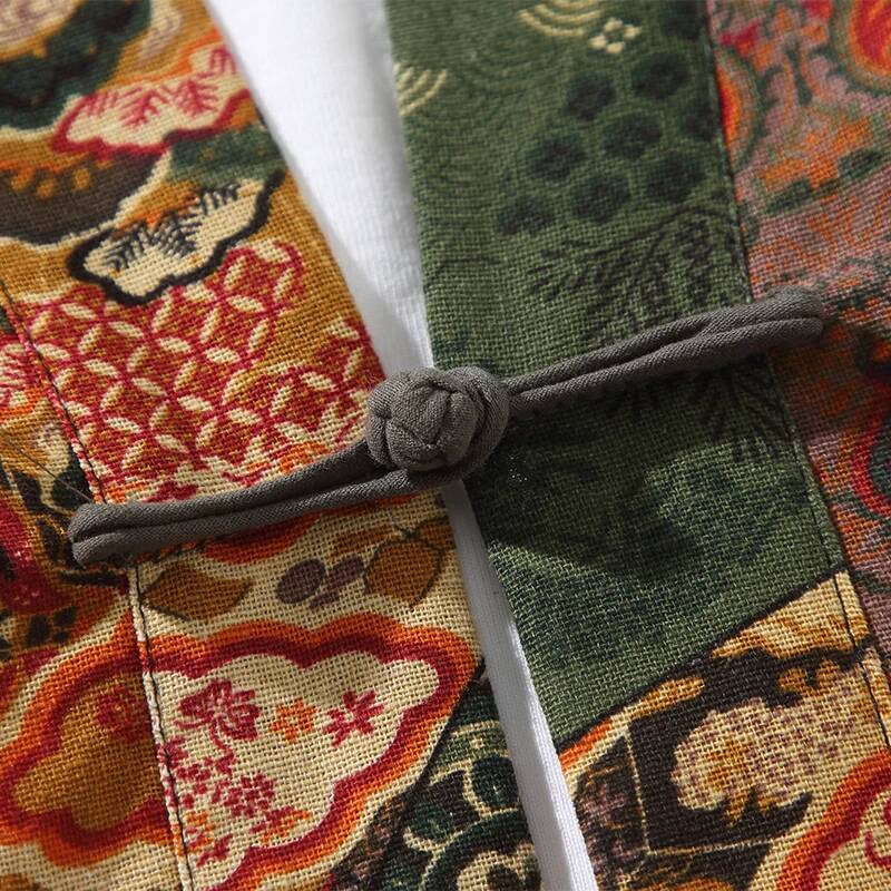 Blus Kardigan Linen Katun Fash - Kimono Cardigan Women ulasan dan harga